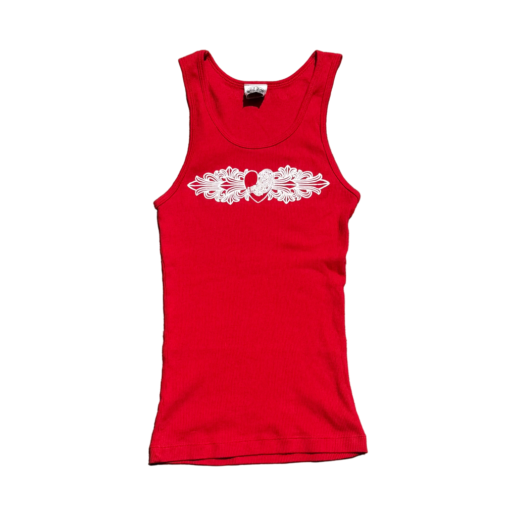 Chrome Hearts Floral Tank Top - Size M
