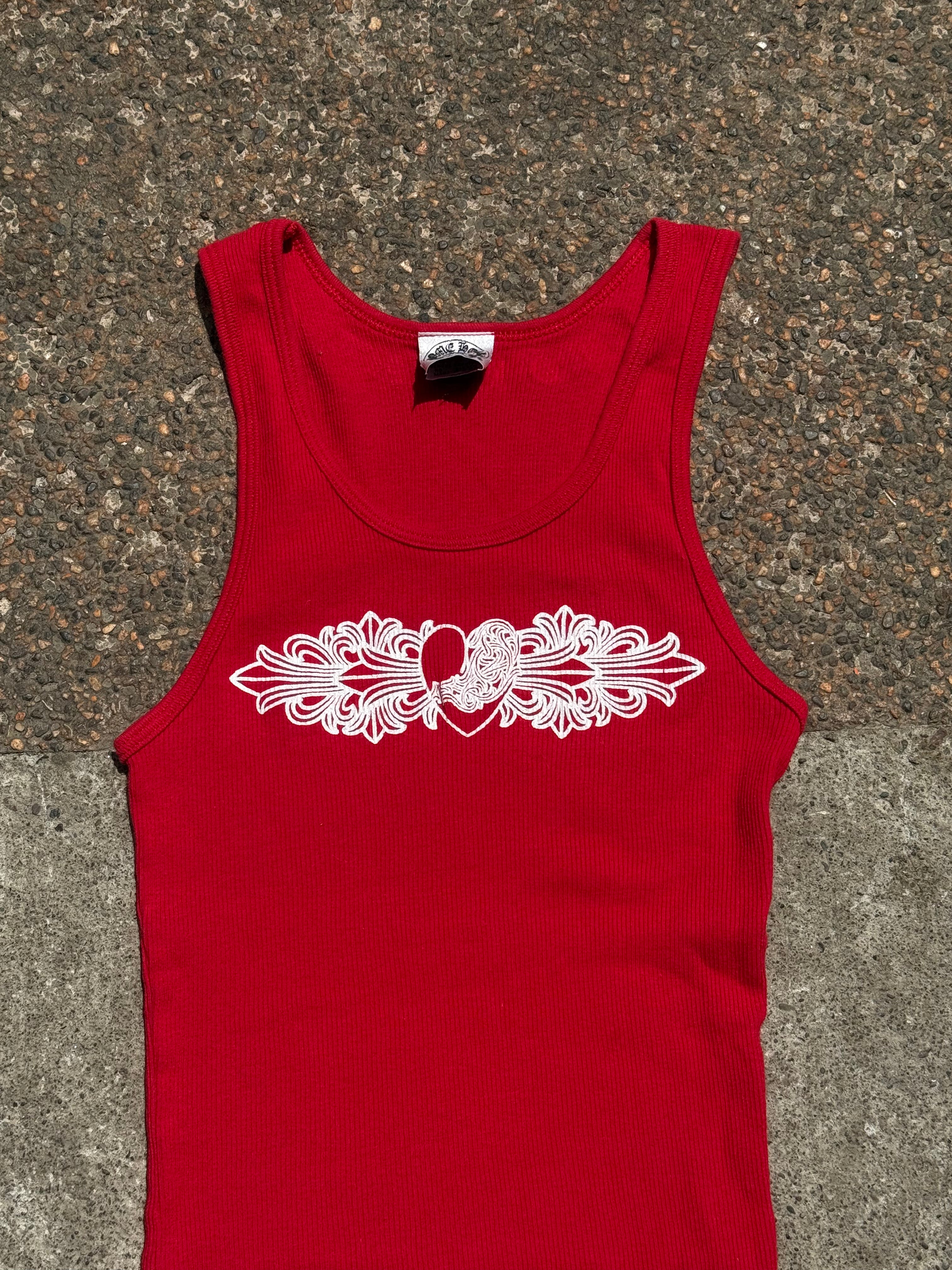 Chrome Hearts Floral Tank Top - Size M