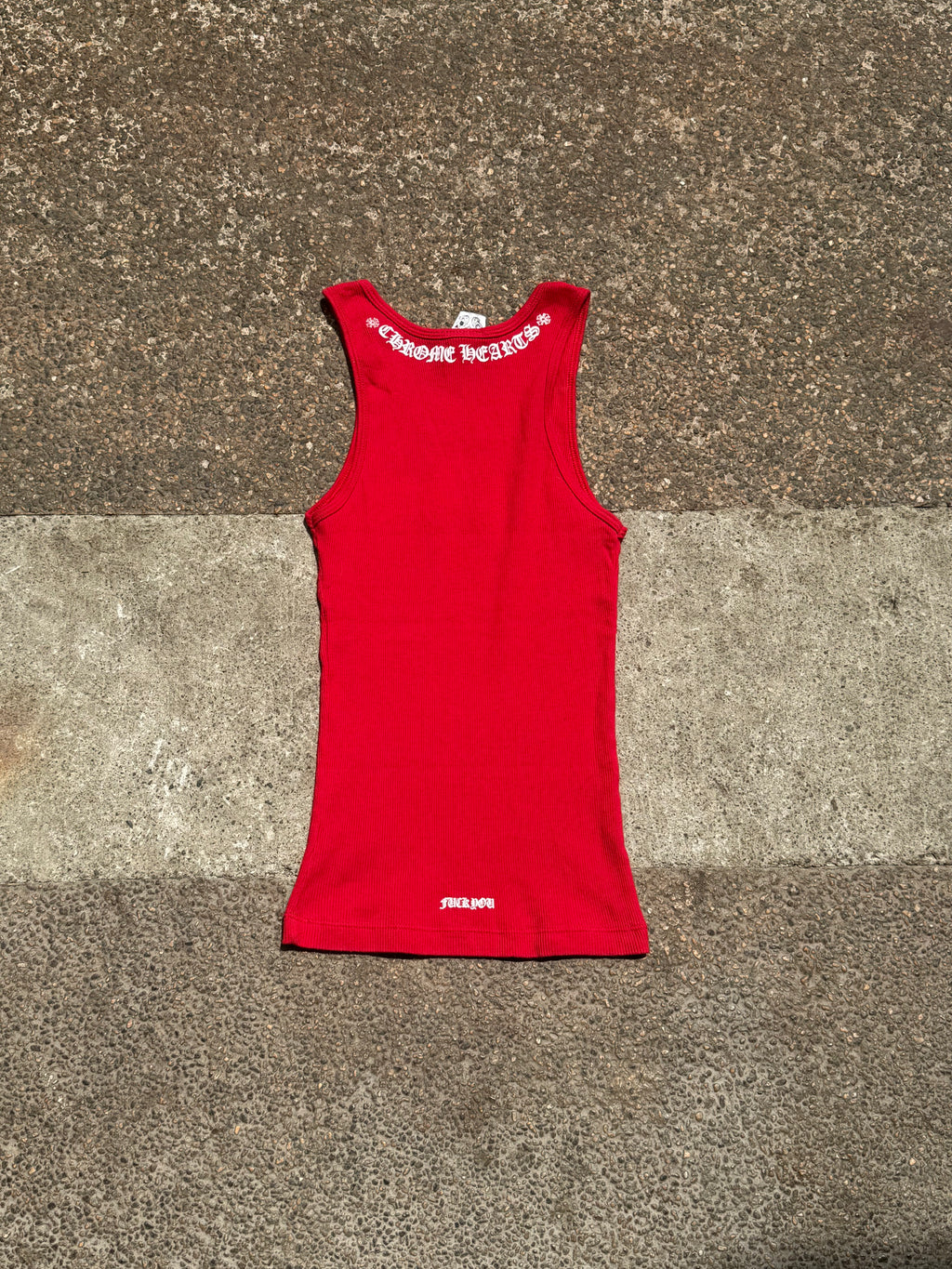 Chrome Hearts Floral Tank Top - Size M