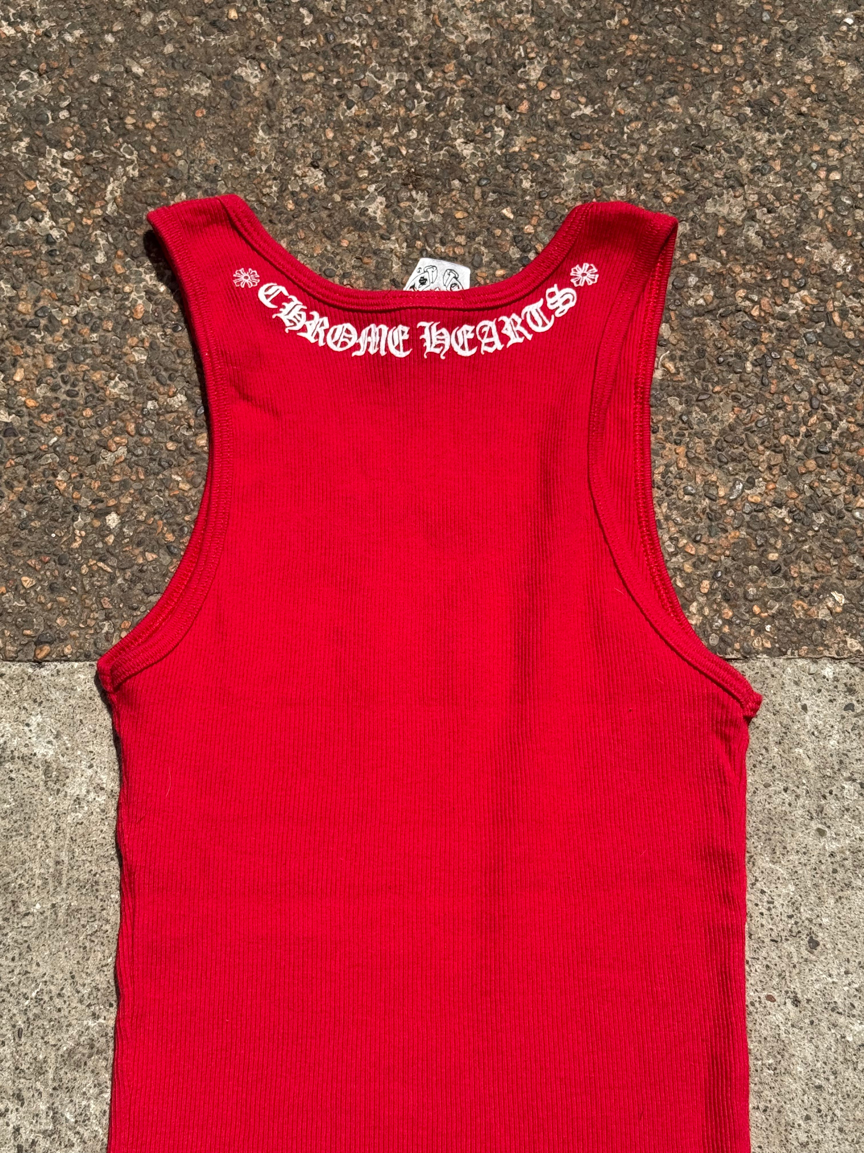 Chrome Hearts Floral Tank Top - Size M