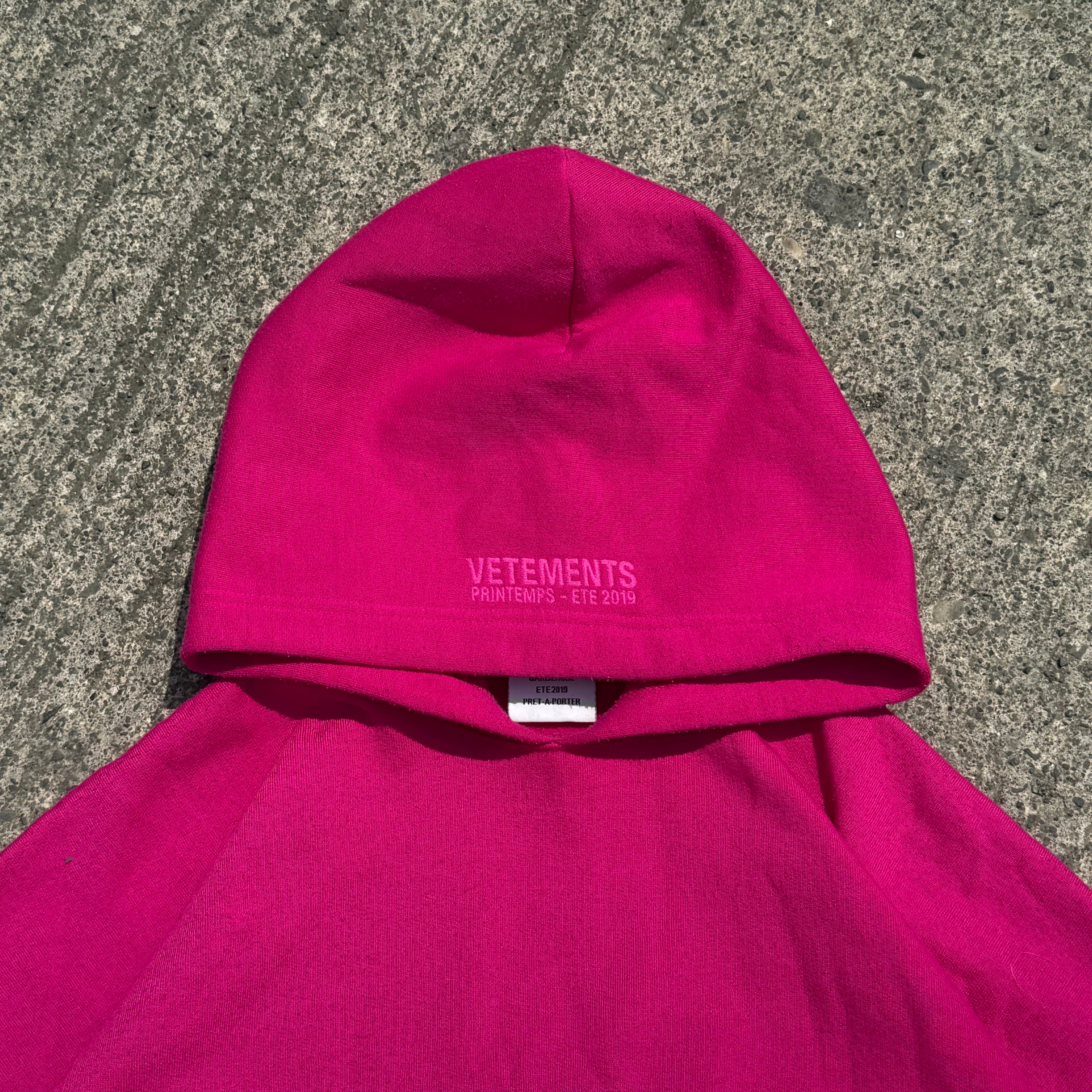 Vetements "Augmented Reality" Hoodie - Size M