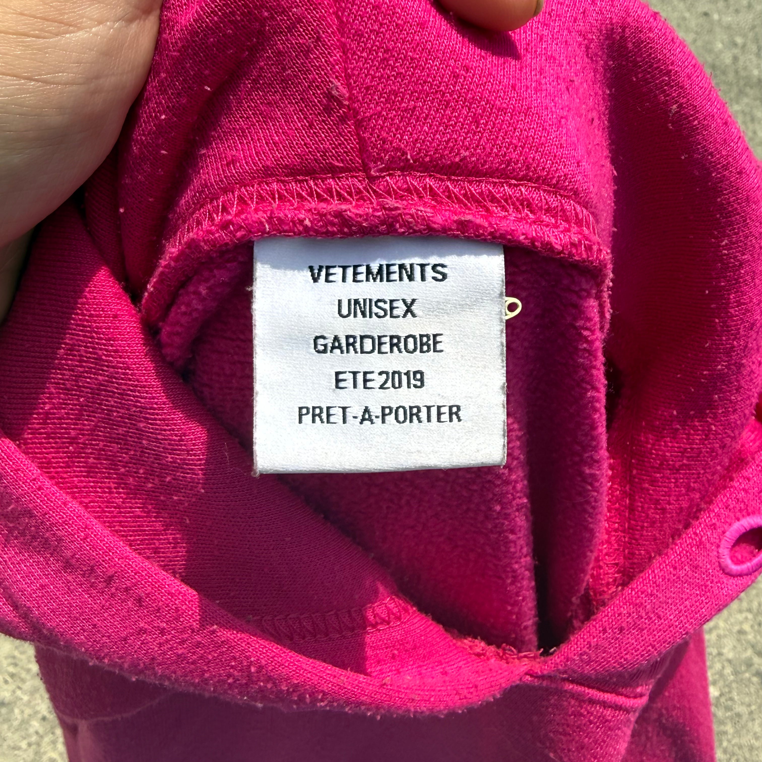 Vetements "Augmented Reality" Hoodie - Size M