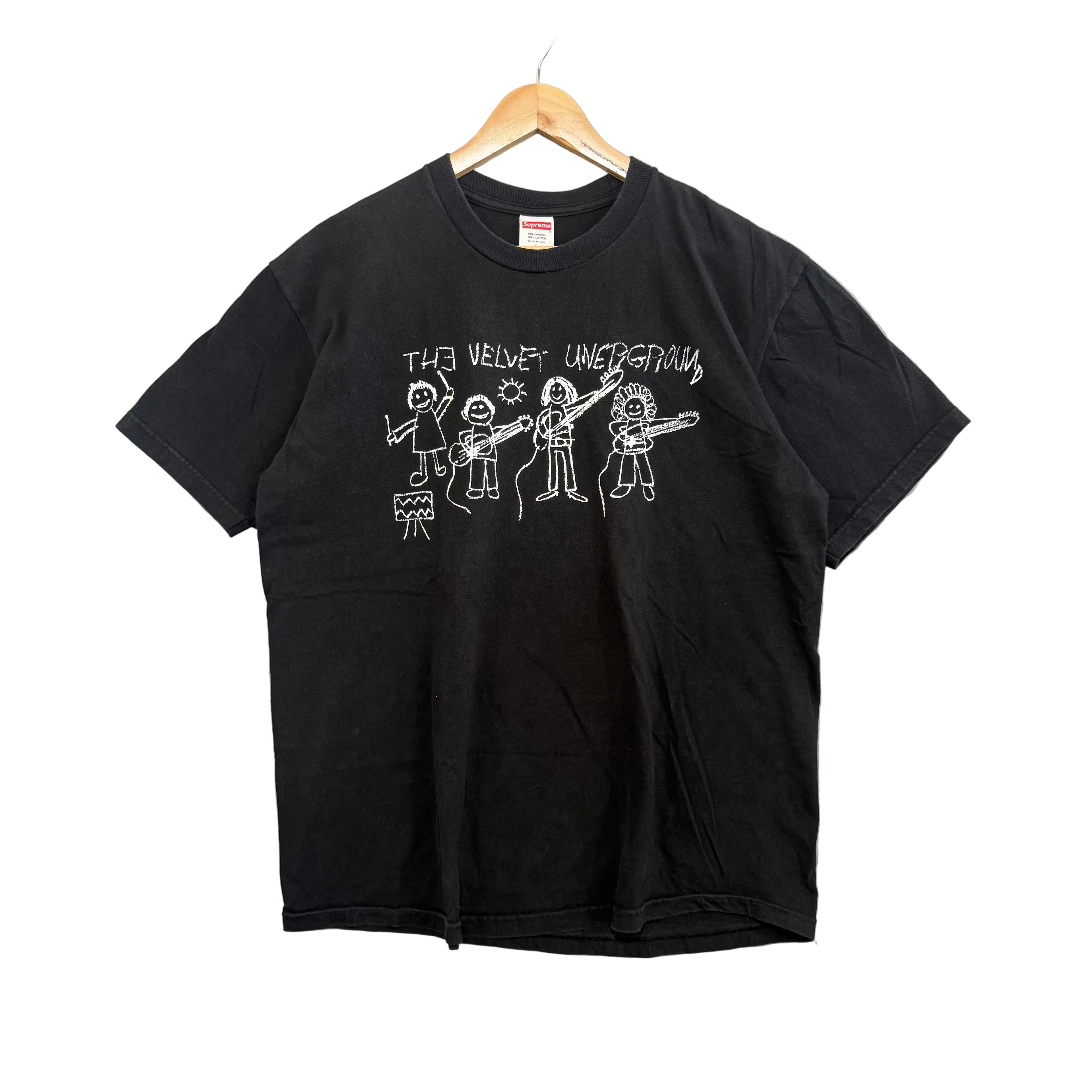 Supreme The Velvet Underground Drawing Tee - Size L