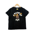 A Bathing Ape College Logo Tee - Size S (LADIES)