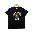 A Bathing Ape College Logo Tee - Size S (LADIES)