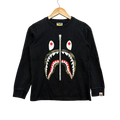 A Bathing Ape Shark Longsleeve Tee - S (LADIES)