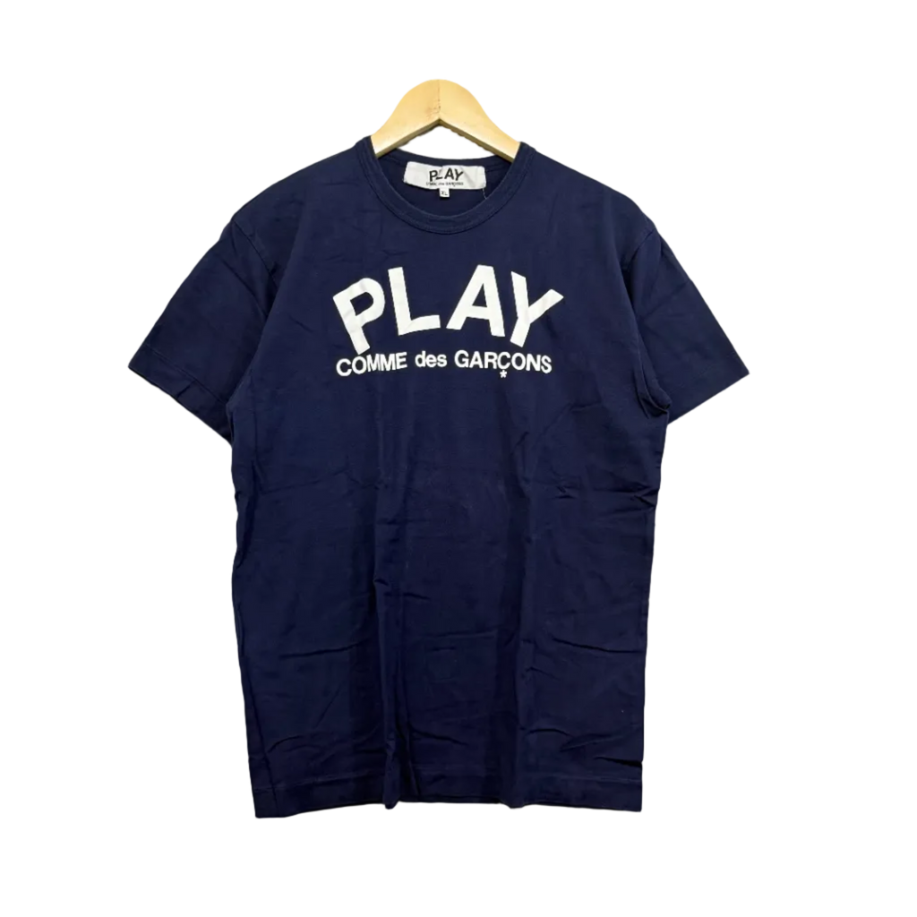 Play CDG Script Tee AZ T176 - Size XL