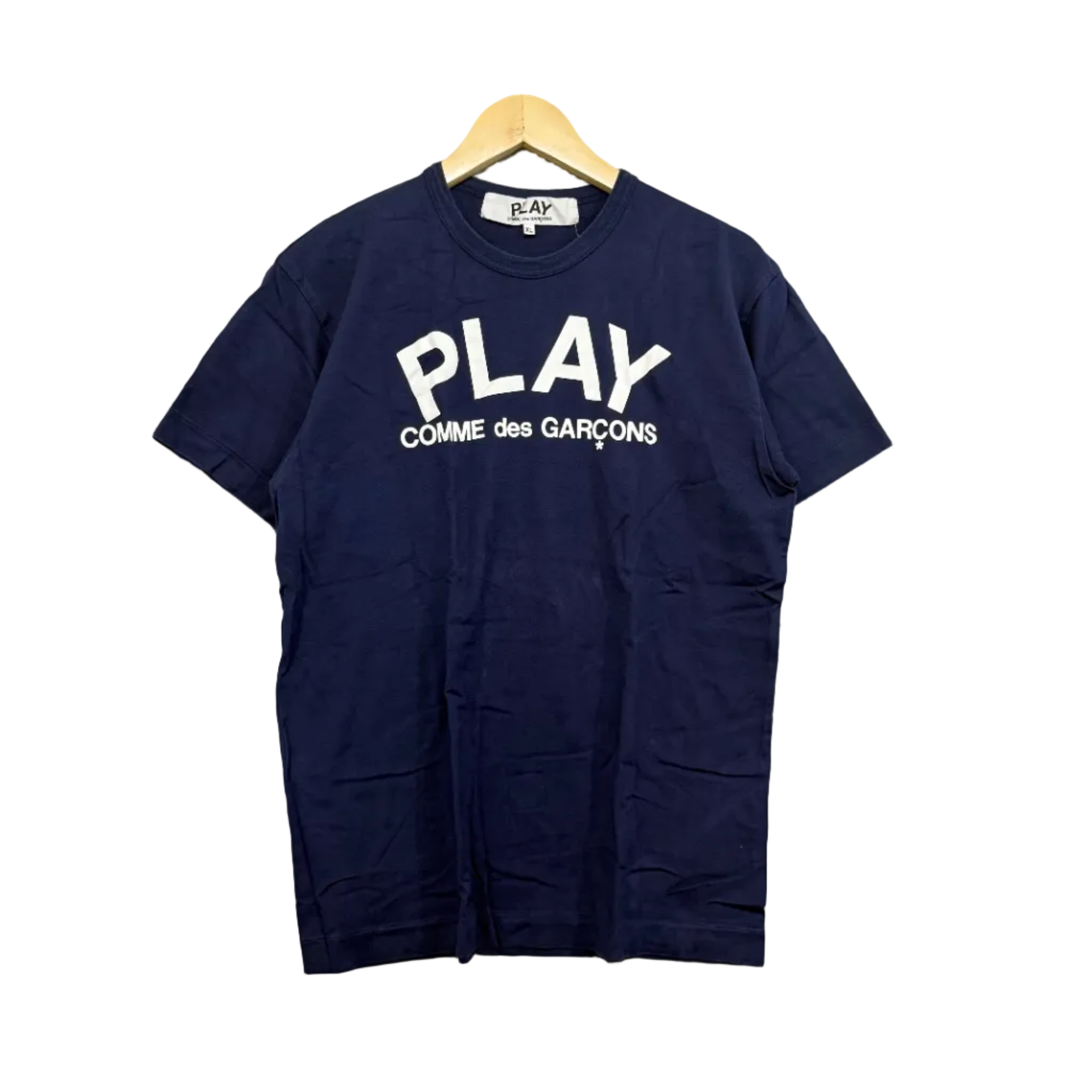 Play CDG Script Tee AZ T176 - Size XL