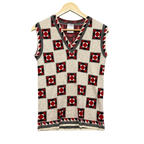 CHANEL Runway FW 2007 Multicolor Cashmere Vest - Size S