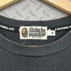 A Bathing Ape Multi Motif Longsleeve Tee - Size M