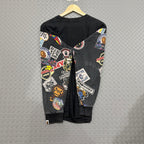 A Bathing Ape Multi Motif Longsleeve Tee - Size M