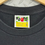 A Bathing Ape Purple College Logo Tee - Size S
