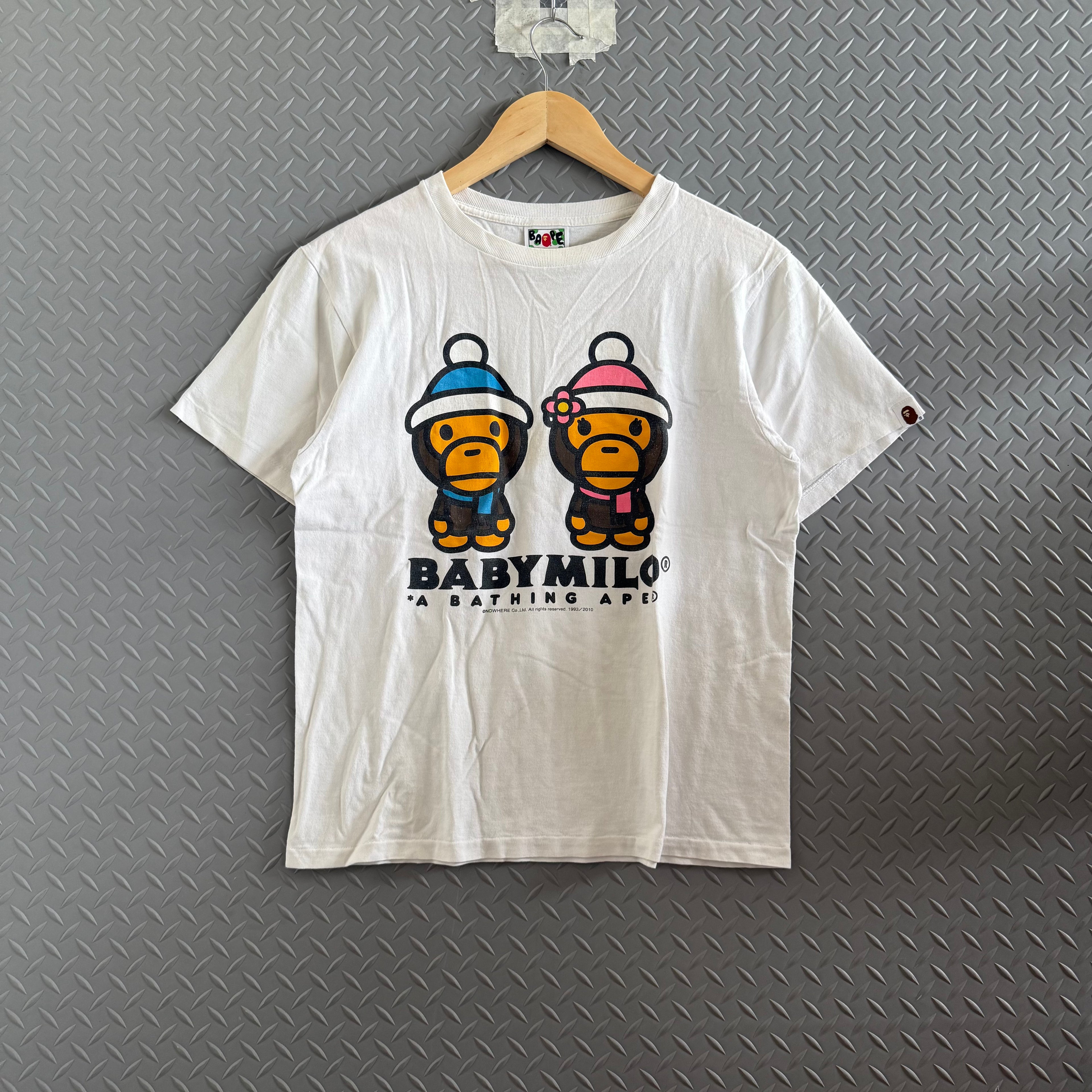 A Bathing Ape Baby Milo Tee - Size M