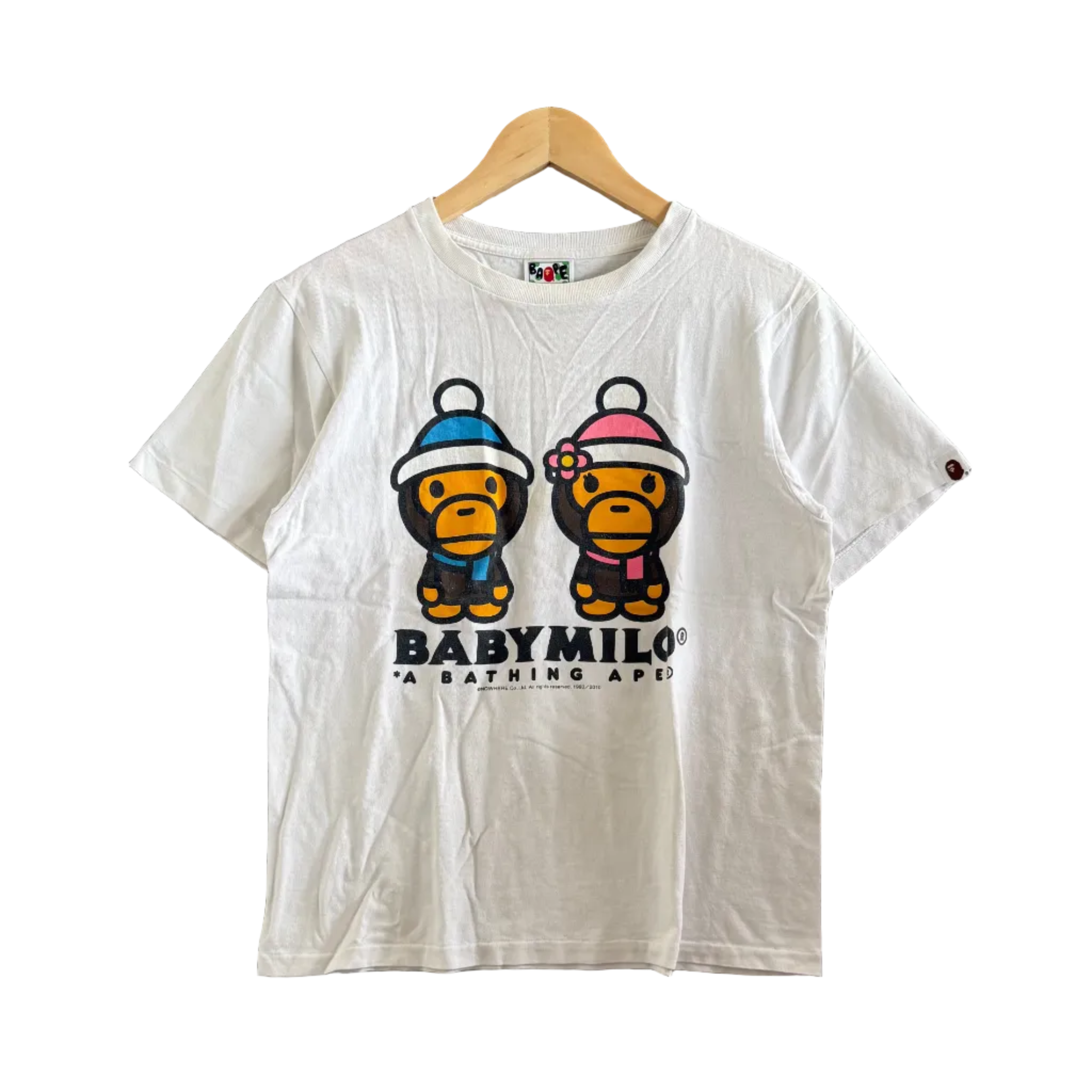 A Bathing Ape Baby Milo Tee - Size M