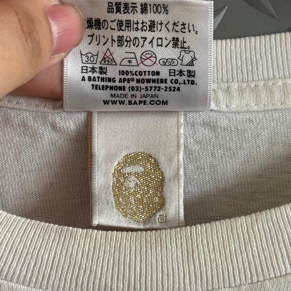 A Bathing Ape Baby Milo Tee - Size M