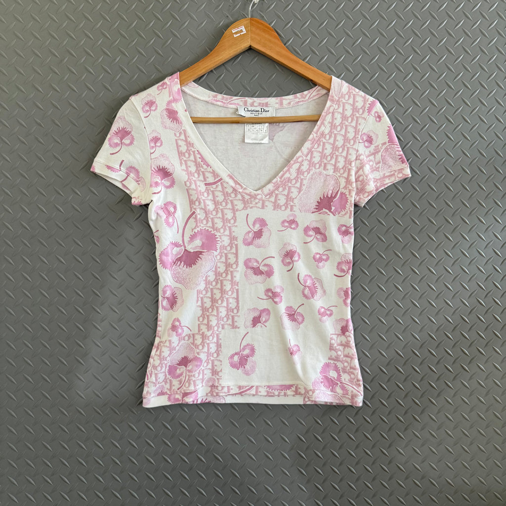 2003 Dior Monorgram Tee Dior by John Galliano - Size