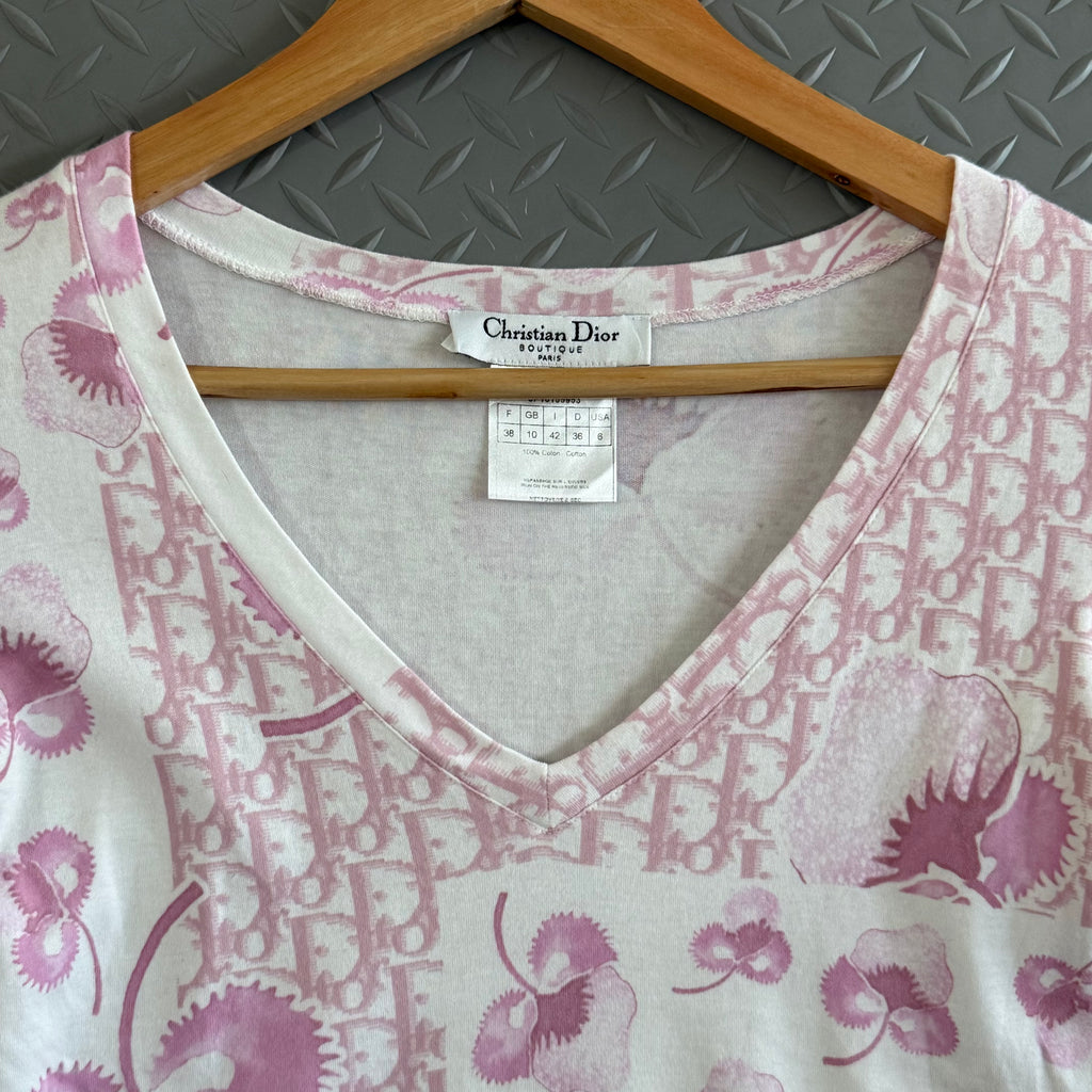 2003 Dior Monorgram Tee Dior by John Galliano - Size