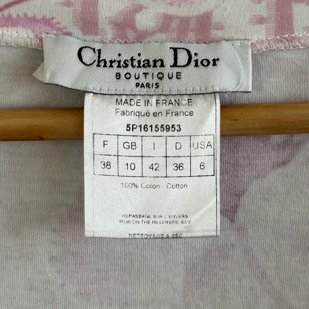 2003 Dior Monorgram Tee Dior by John Galliano - Size