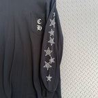 Chrome Hearts Stars Horseshoe Longsleeve Tee - Size M