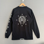 Chrome Hearts Stars Horseshoe Longsleeve Tee - Size M