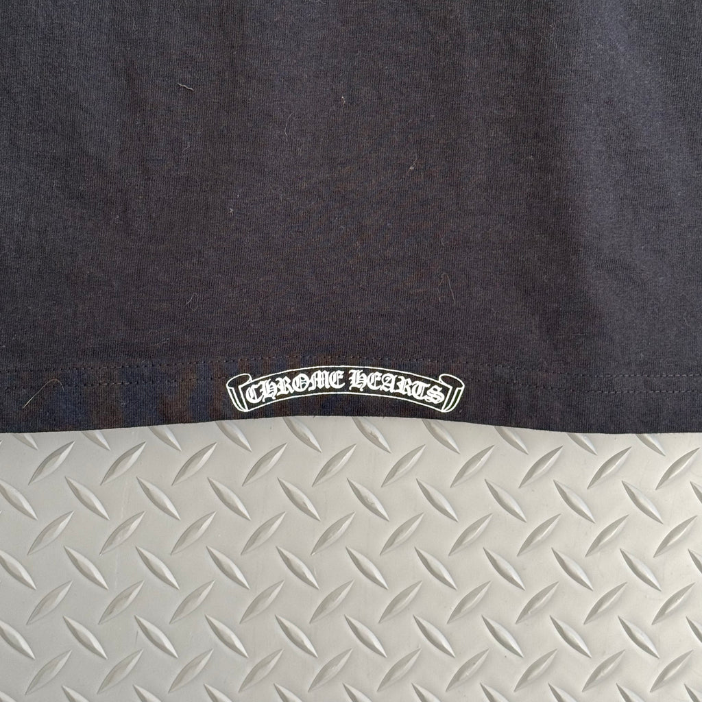 Chrome Hearts Stars Horseshoe Longsleeve Tee - Size M