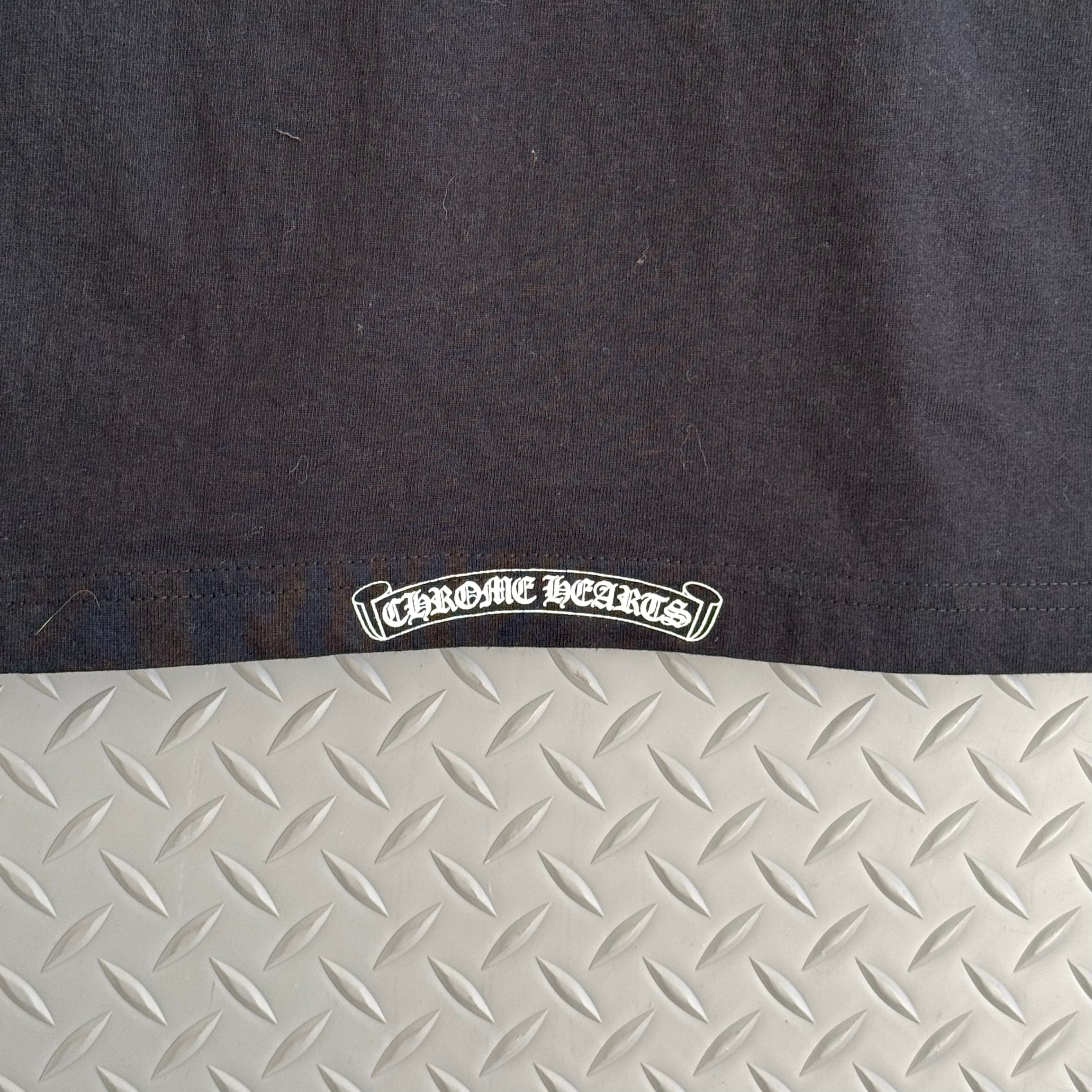 Chrome Hearts Stars Horseshoe Longsleeve Tee - Size M
