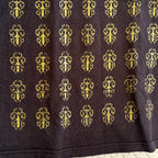 Chrome Hearts Metallic Gold Dagger Pocket Tee - Size S