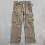 Dolce and Gabbana Distressing Zip Cargo Pants - Size 32