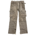 Dolce and Gabbana Distressing Zip Cargo Pants - Size 32