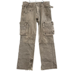 Dolce and Gabbana Distressing Zip Cargo Pants - Size 32