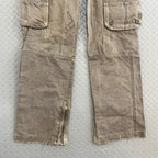 Dolce and Gabbana Distressing Zip Cargo Pants - Size 32