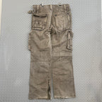 Dolce and Gabbana Distressing Zip Cargo Pants - Size 32
