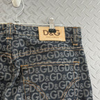 Dolce and Gabban Monogram Jeans - Size 36
