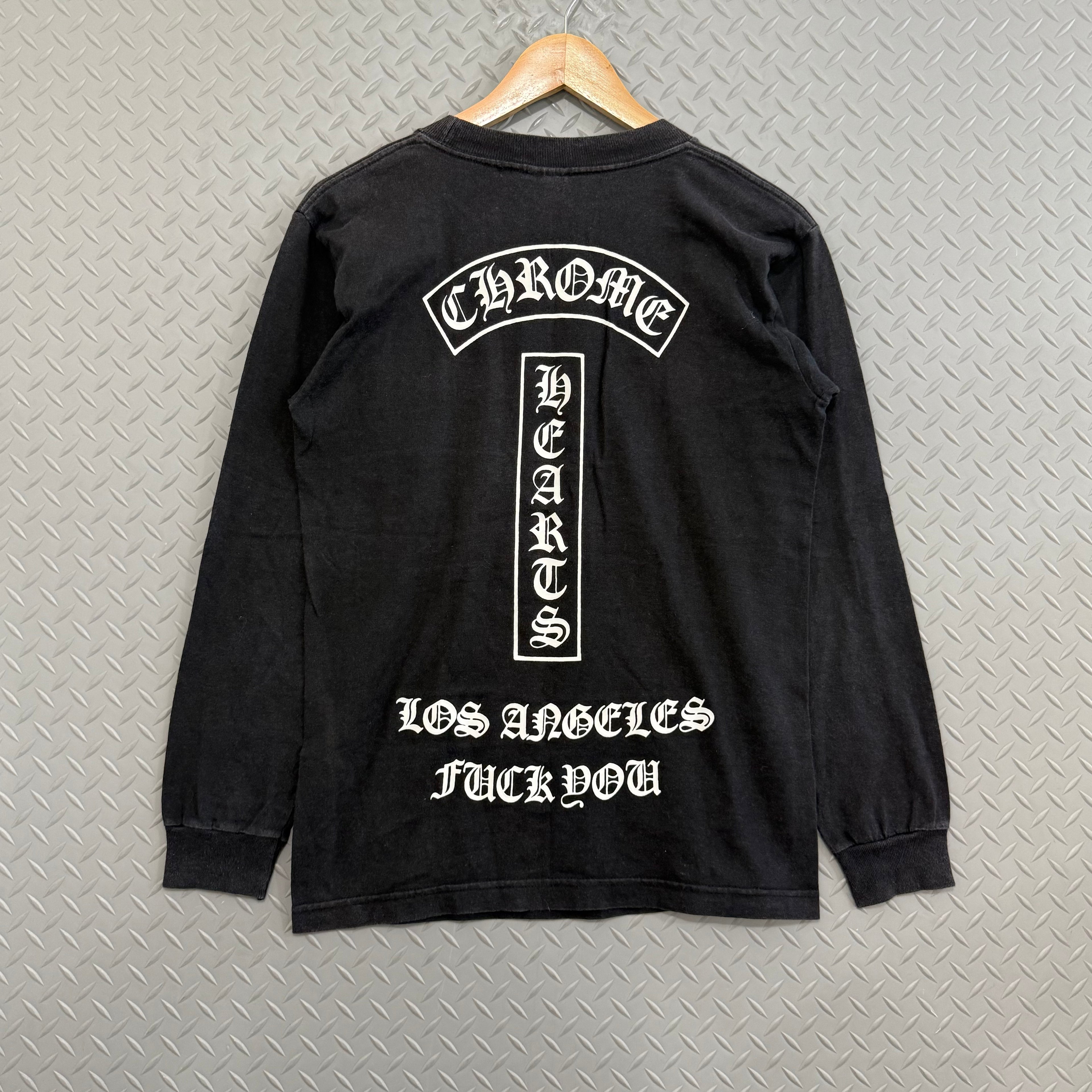 Chrome Hearts Los Angeles "F You" Longsleeve Tee - Size S