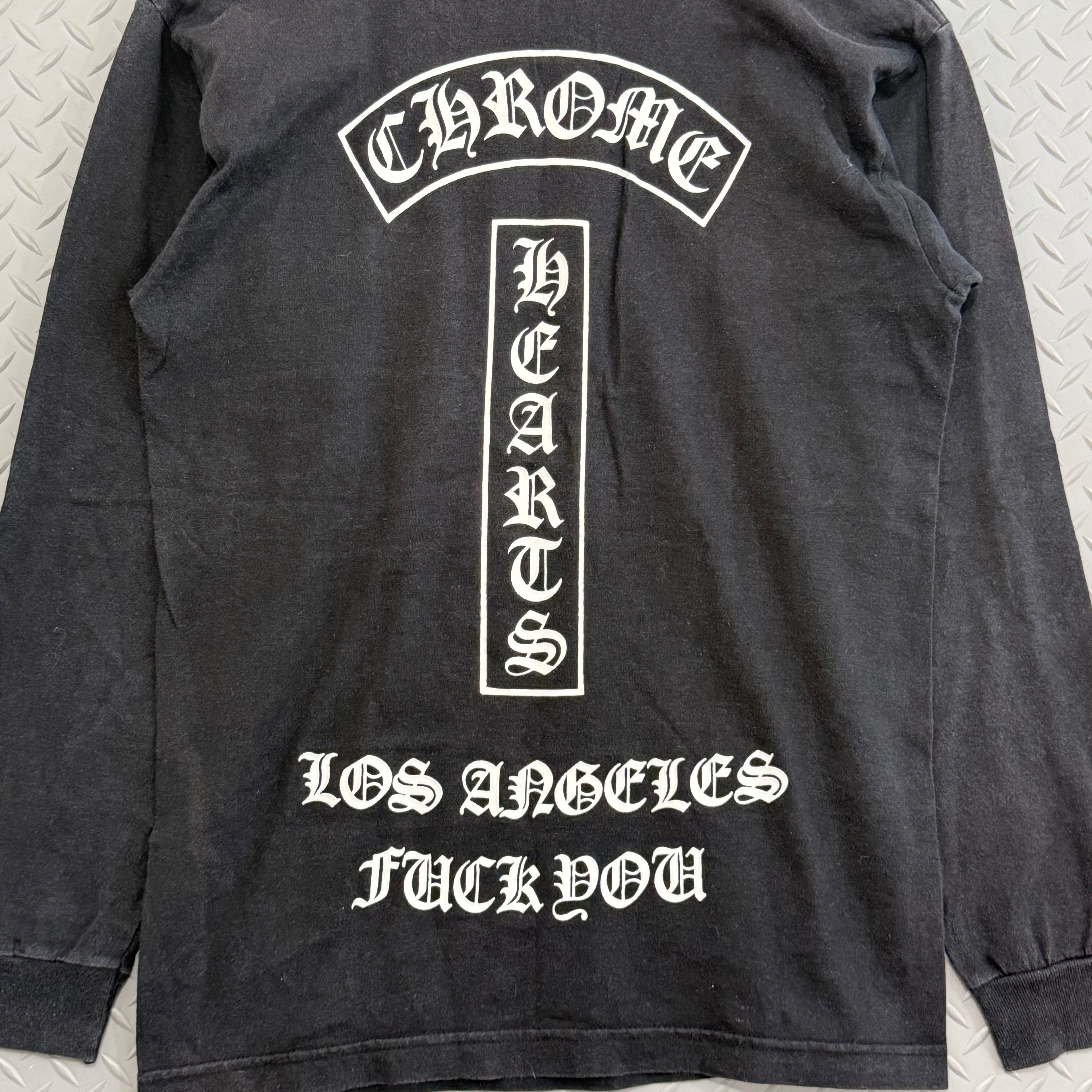 Chrome Hearts Los Angeles "F You" Longsleeve Tee - Size S