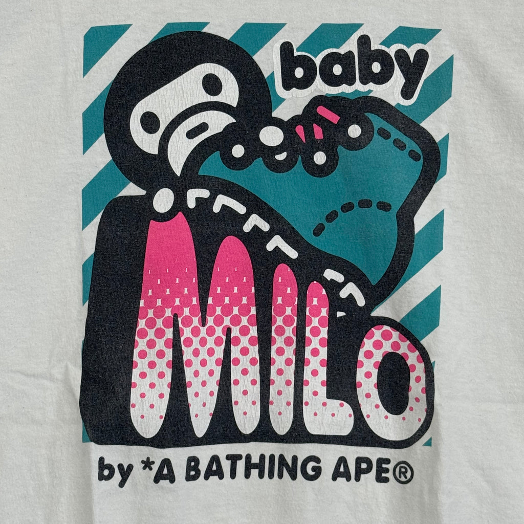 A Bathing Ape Baby Milo Skate Tee - Size M