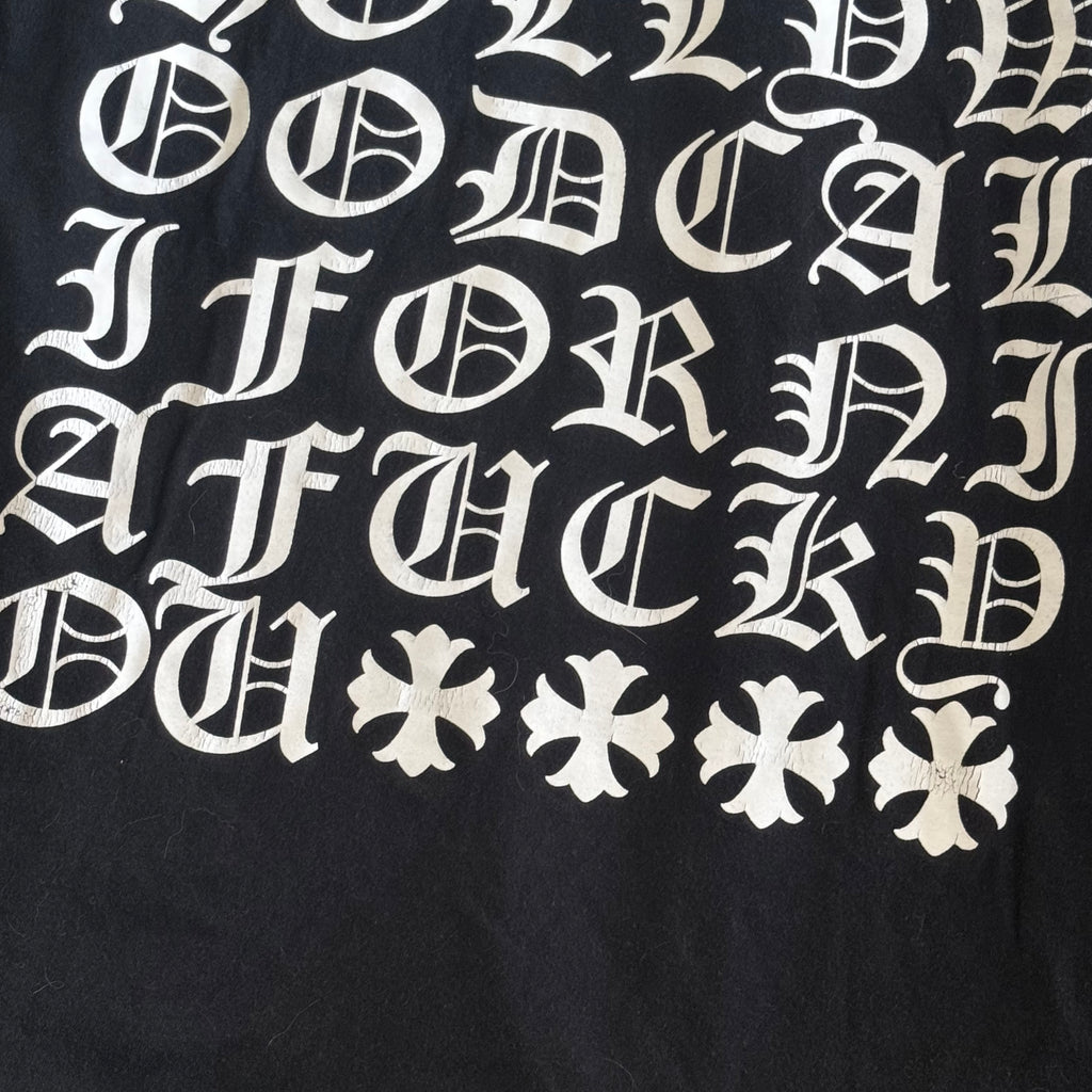 Chrome Hearts Eye Chart Longsleeve Tee - Size S