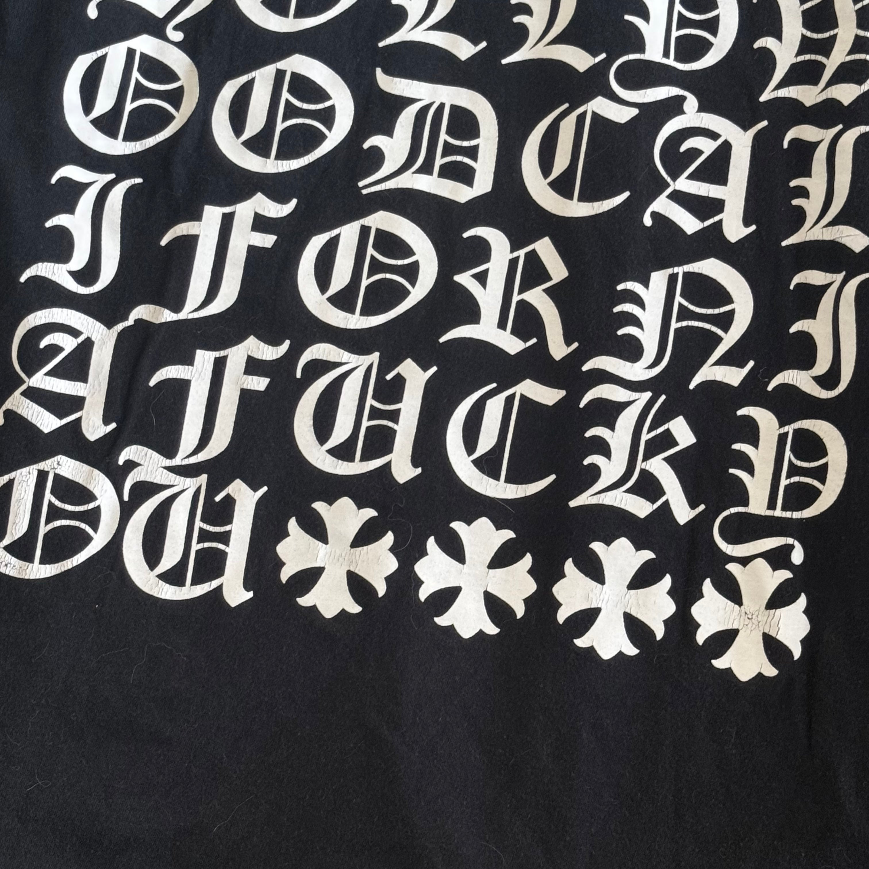 Chrome Hearts Eye Chart Longsleeve Tee - Size S