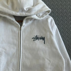Stussy Zip Up Hoodie - Size M