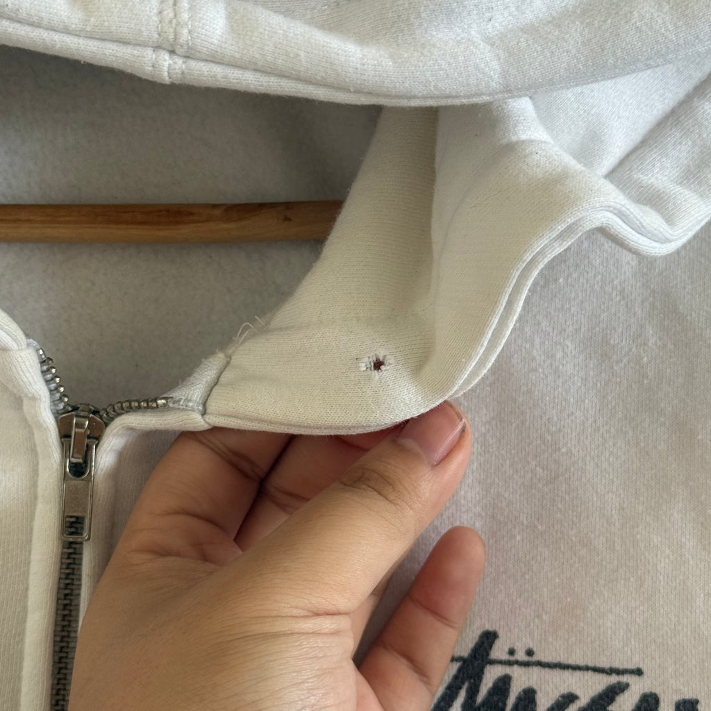 Stussy Zip Up Hoodie - Size M