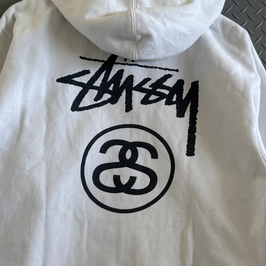 Stussy Zip Up Hoodie - Size M