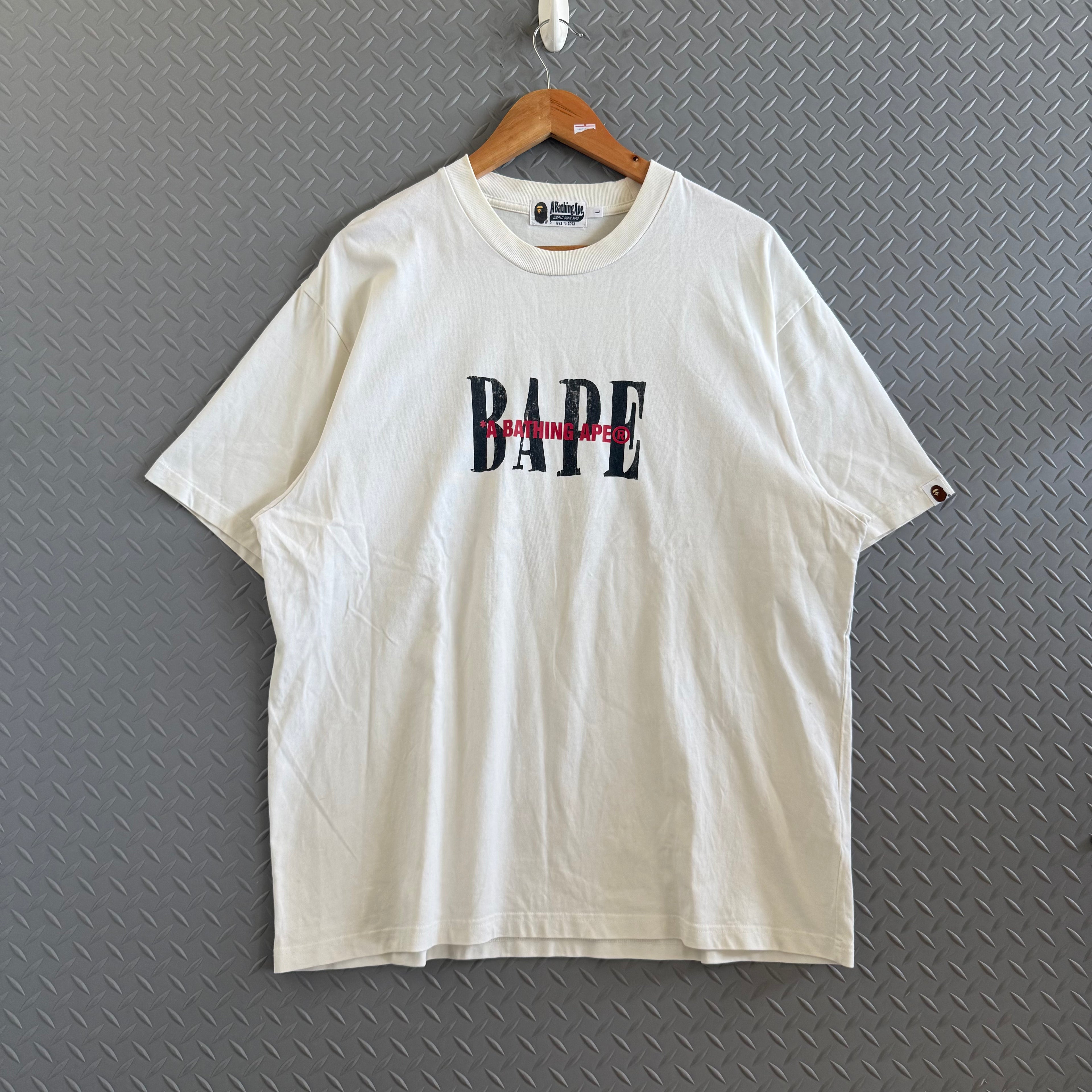 A Bathing Ape Soldier Graphic Tee - Size L