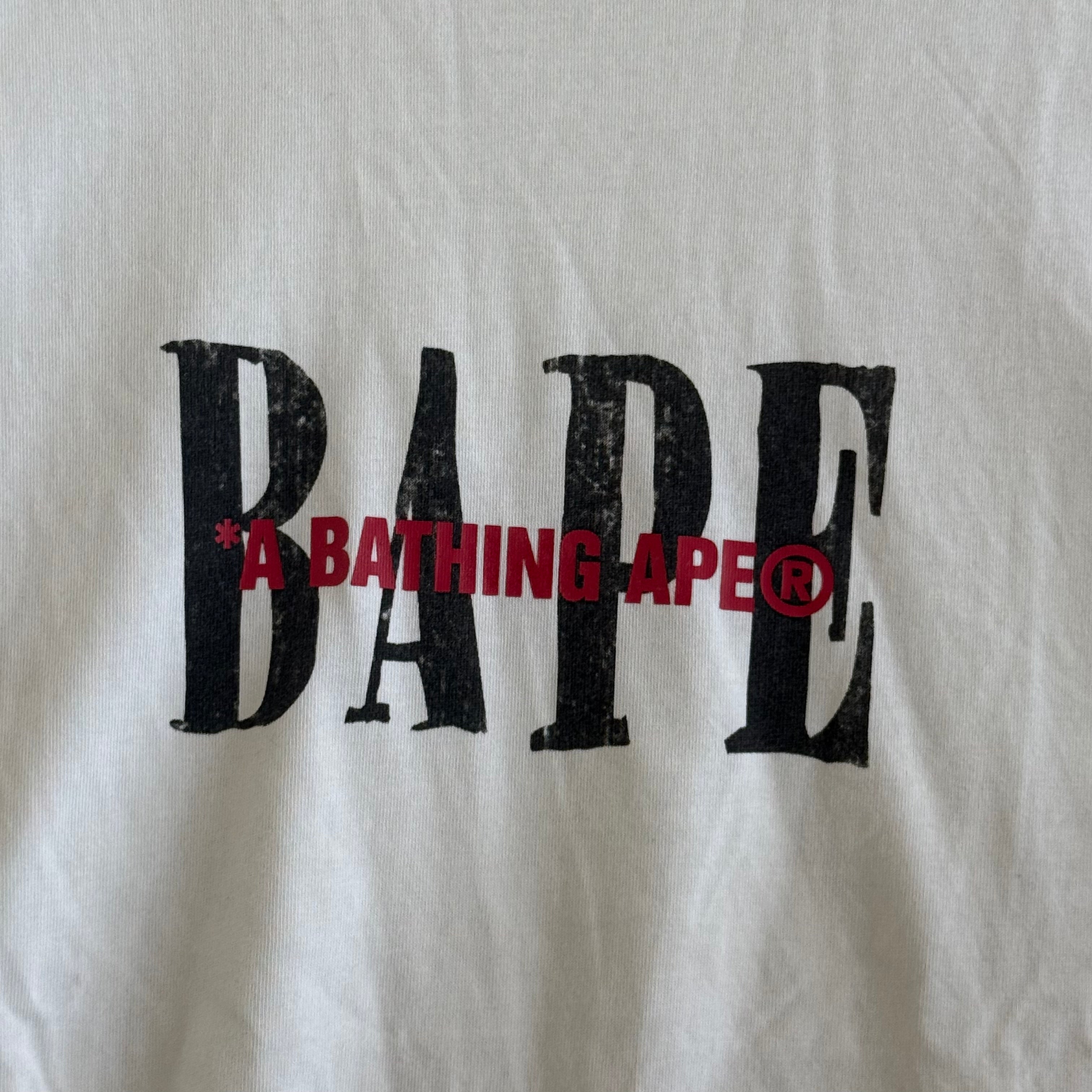 A Bathing Ape Soldier Graphic Tee - Size L