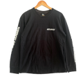 Stussy Black Fade Longsleeve Tee - Size M