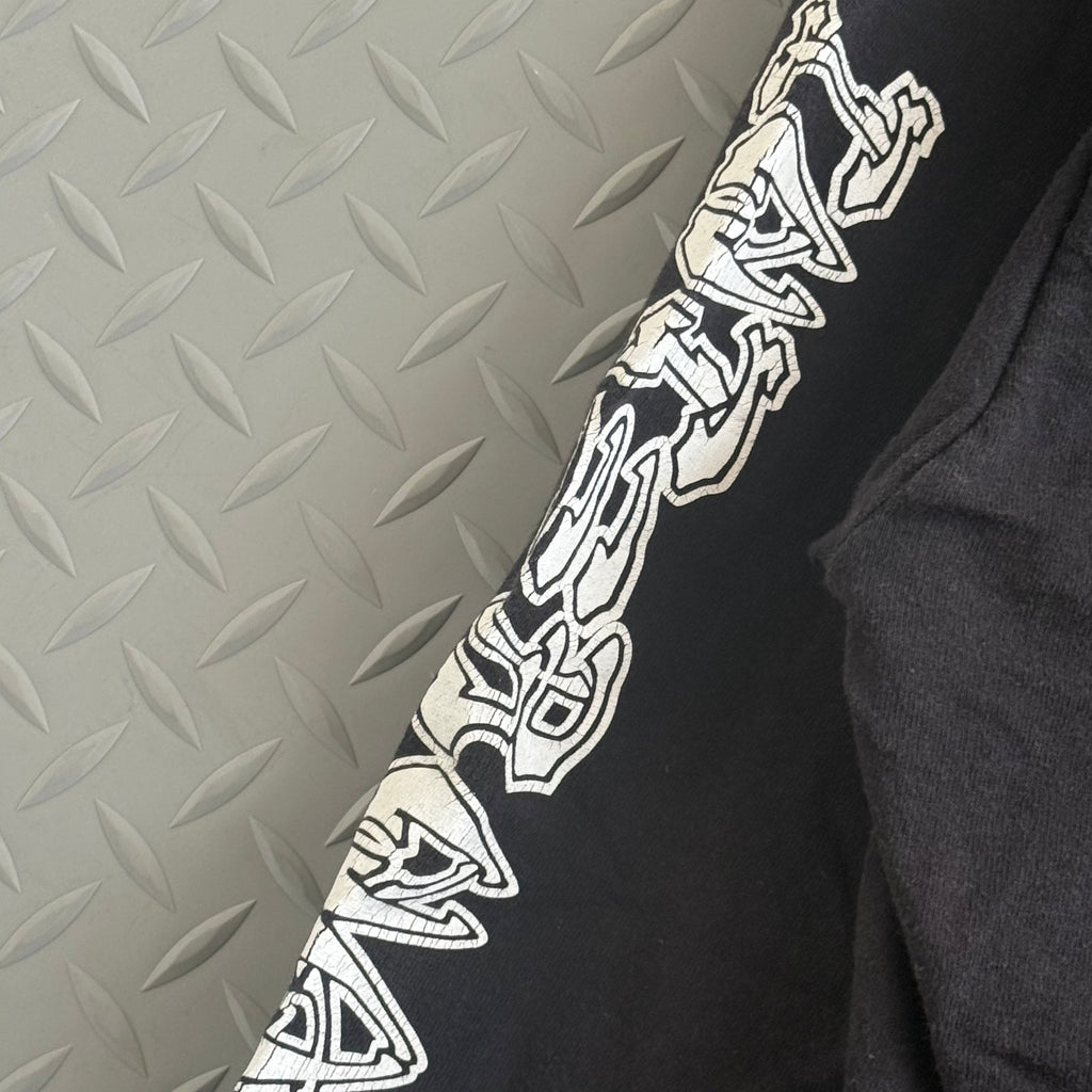 Stussy Black Fade Longsleeve Tee - Size M