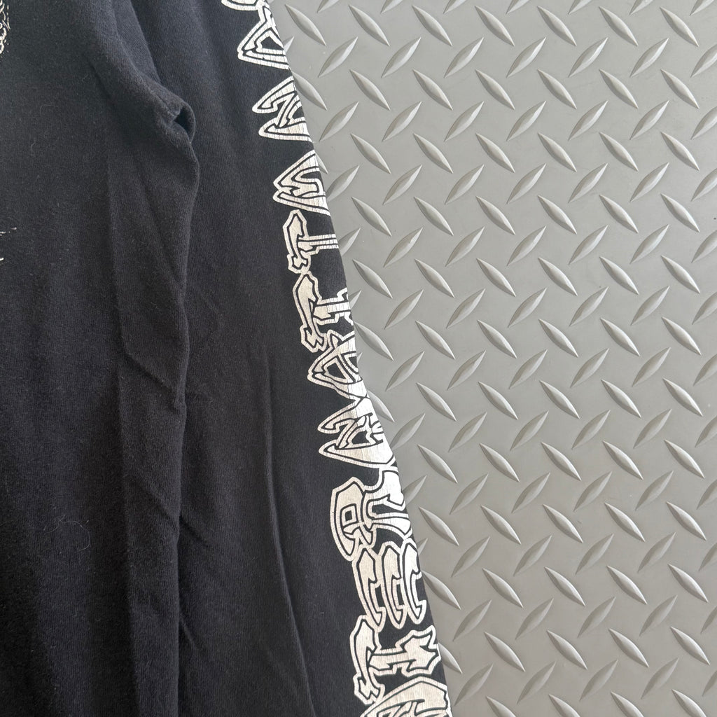 Stussy Black Fade Longsleeve Tee - Size M