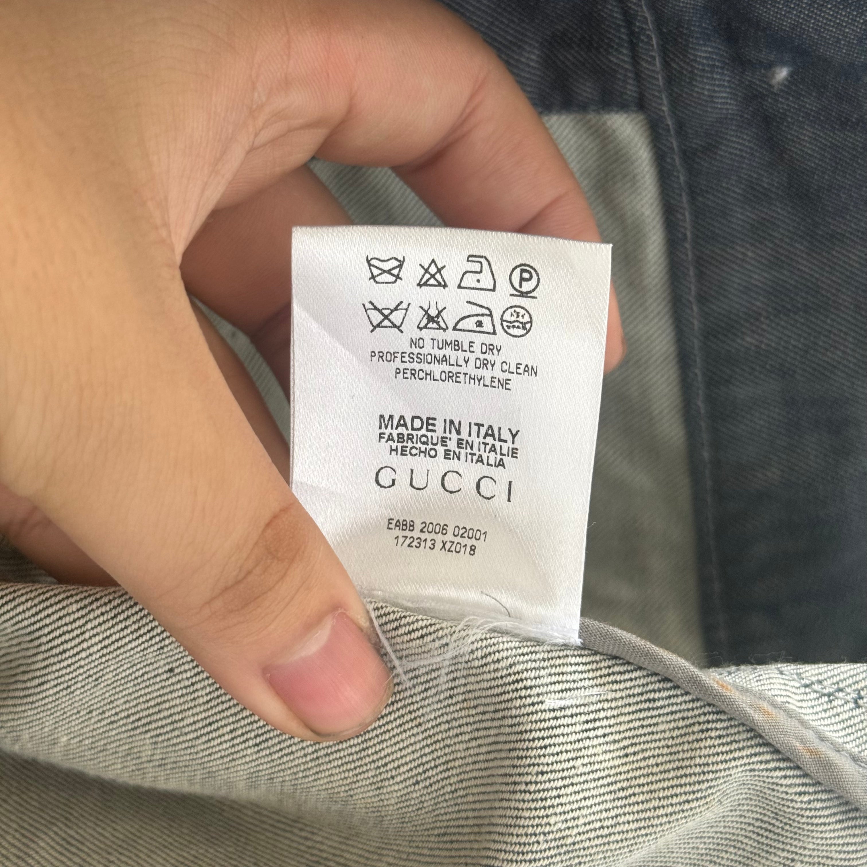 Gucci Denim Jacket - Size 44