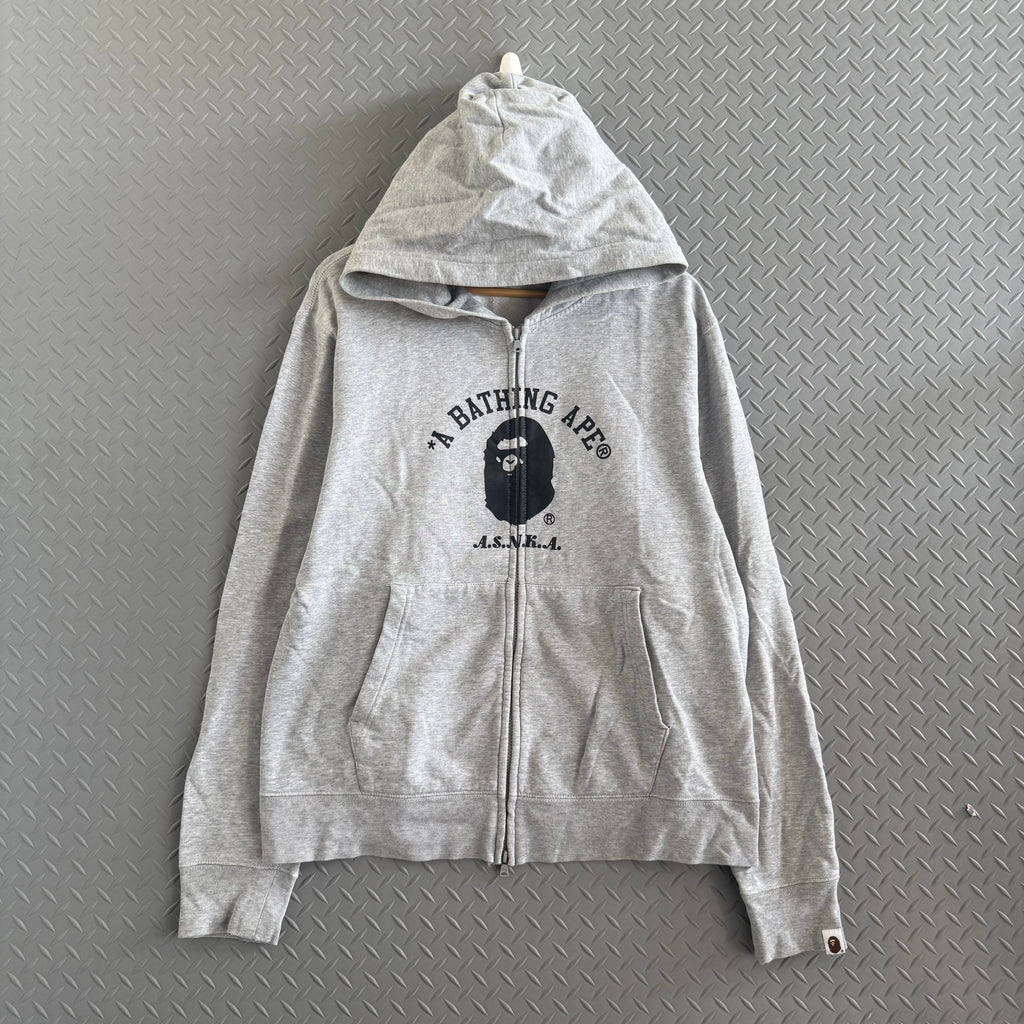 A Bathing Ape "A.S.N.K.A." Zip Up Hoodie - Size XL