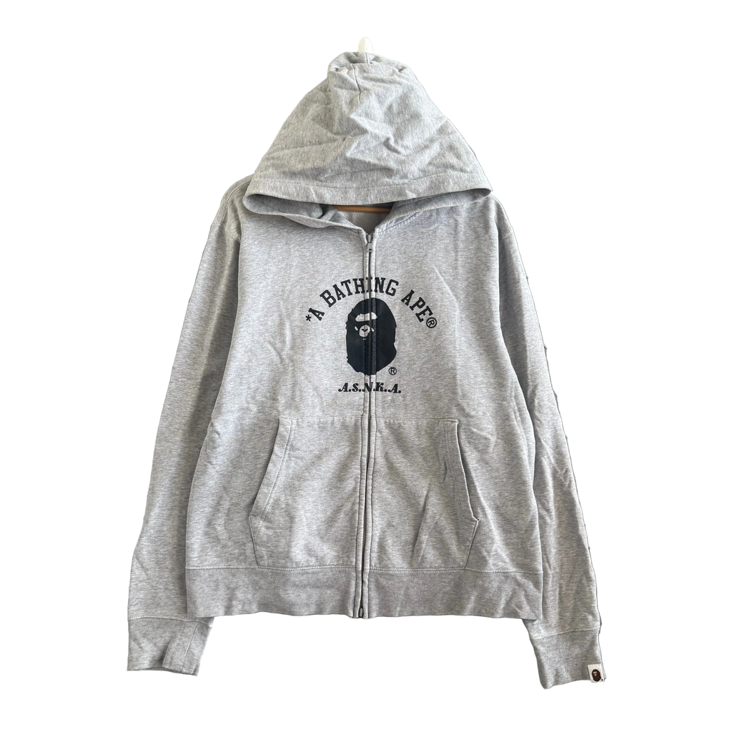 A Bathing Ape "A.S.N.K.A." Zip Up Hoodie - Size XL