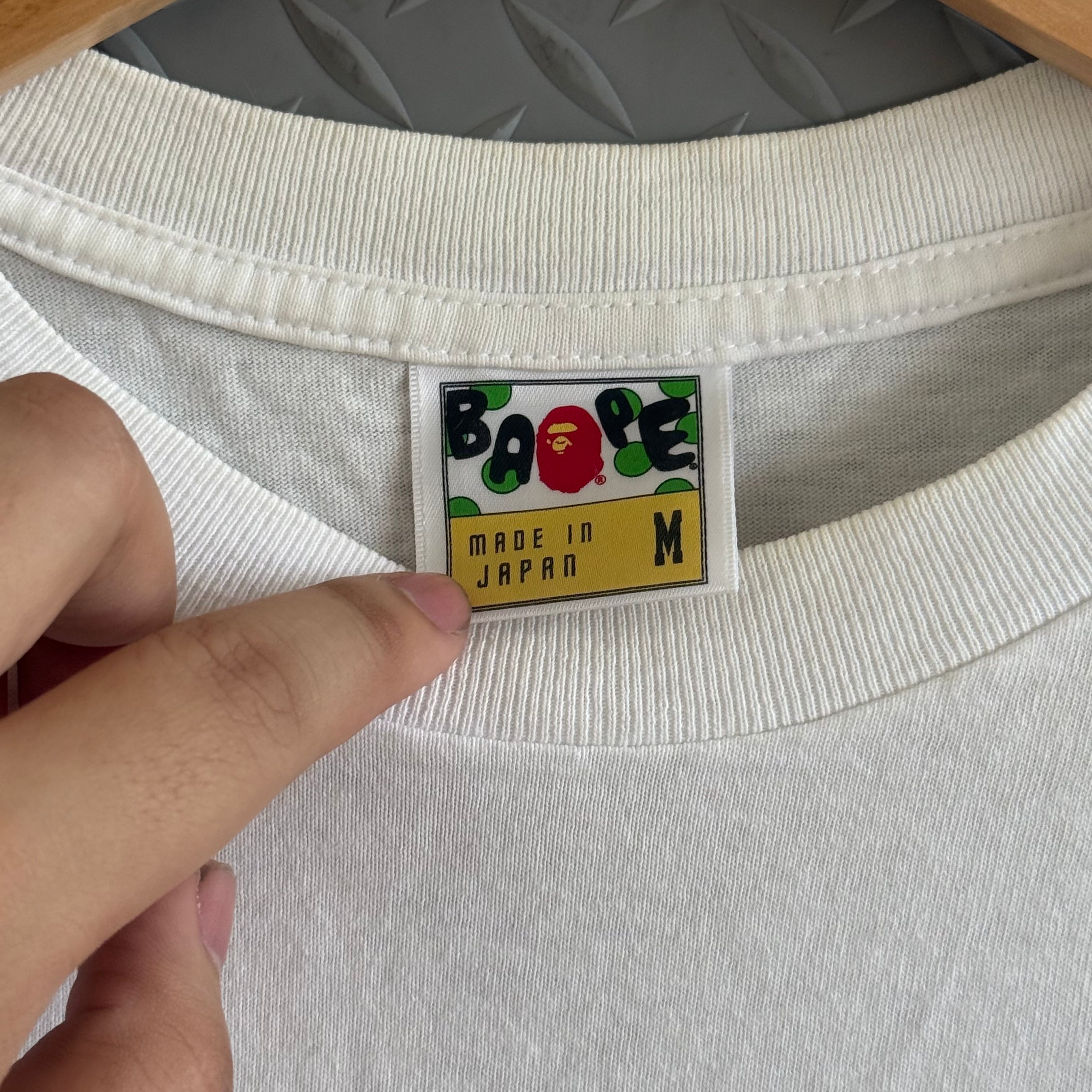 A Bathing Ape Head Tee - Size M